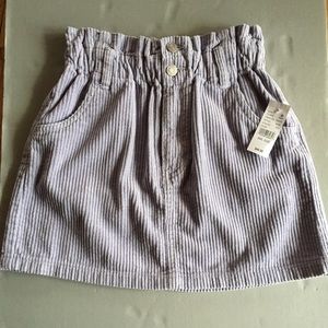 NWT Pacsun Lilac Corduroy Skirt